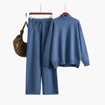 Faustine | Ensemble de Pull à Col Montant pour Femmes