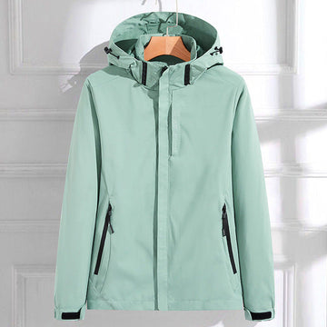 Jade | Chic Veste Coupe Vent Imperméable Femme à Capuche