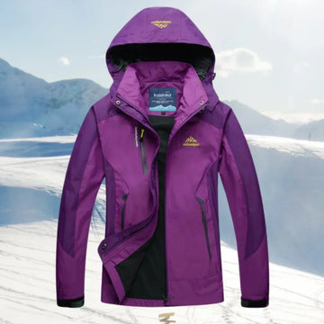 Kira | Veste de randonnée à capuche pour femmes, coupe-vent et extérieure