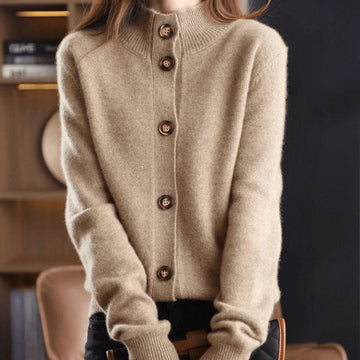 Eva | Chic Cardigan Boutonné en Maille Douce