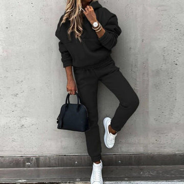 Romane | Chic Ensemble Survêtement Femme Sweat à Capuche et Jogging