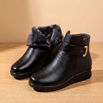 Zara | Bottes d'hiver pour femmes avec doublure en fausse fourrure